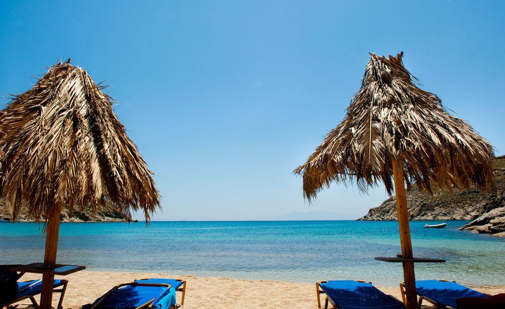 Myconian Princess Luxury Villas Kalafatis Esterno foto