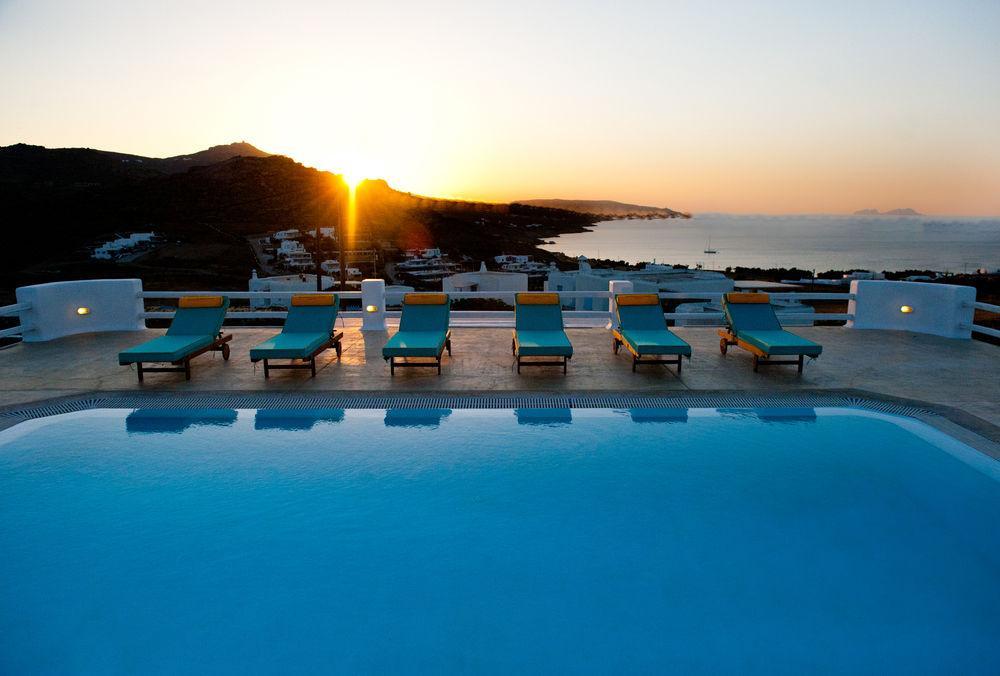 Myconian Princess Luxury Villas Kalafatis Esterno foto